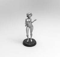 E768 - NSFW Character design, The shirley statue, STL 3D model design print download files