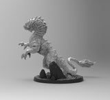 H001 - Legendary character design , The Adult Drake Dragon Character art, STL 3D design print download files