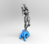 H004 - Legendary Character Design, The Female Warrior With Multiple Design, 3D STL model design print download files