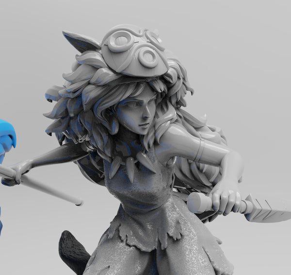 princesa mononoke 3D Models to Print - yeggi