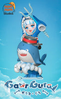 E582 - Anime character design, The Chibi shark statue design, STl 3D model design print download files