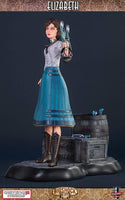 F554 - Comic character design, The Elizabeth statue with weopon, STL 3D model design print download files