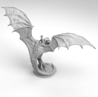 B082 - Flying Dragon , Monster design , 3D STL model design print files