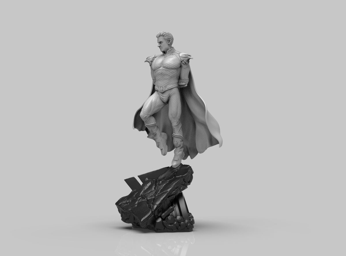 A289 - comic character design, The Home lander design statue, STL 3D m ...