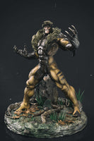 A004 - Comic character design statue, The Marvel Heroes - Sabertooth statue, 3D Model Design Print