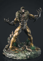 A004 - Comic character design statue, The Marvel Heroes - Sabertooth statue, 3D Model Design Print