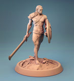B017 - Creature Design , The Orc with 5 Weapon , STL 3D Model design print