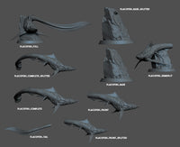 E194 - Legendary creature design, the placofish design, STL 3D model design print download files