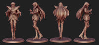 B032 - Anime character design file, Seiyan Gold Virgo Shaka, STL 3D model design print