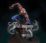 A503 - Comic Character design, The Spider vs Octopus, STL 3D model design print download files