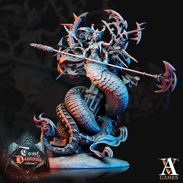 E773 - Legendary character design, The Merilith female warrior, STL 3D model design print download files