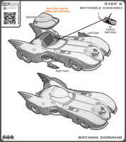 E020 - Comic character design , The badguy with the bad guy car statue, STl 3D model design print download files