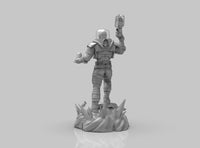 A290 - Comics character design statue, MR. Freeze the alien suit, STL 3D model design print download files