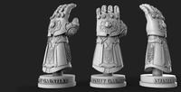 H134 - Comic Character design, The Infinity Gauntlet , STL 3D model design printable download files