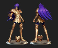 B030 - Saint Seiya Gold GEMINIS SAGA, STL 3D model design Print download files