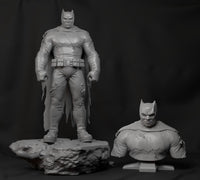 E616 - Comic character design, The Fat Badguy statue bust, STL 3D model design print download files