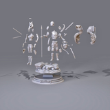 E568 - Movie character design statue, The SW character design, STL 3D model design print download files