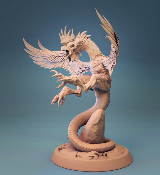 B015 - Legendary Creature - Cocatrix , STL 3D model design print download files