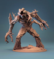 B019 - treant soldier, Creature design , STL 3D Model design Print