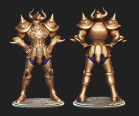 B041 - Saint Seiya Gold Taurus Aldebaran ,STL 3D model design print