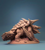 B020 - Creature design, Turtle Dragon, STL 3D model design