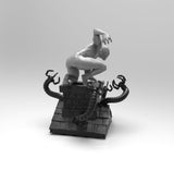 A503 - Comic Character design, The Spider vs Octopus, STL 3D model design print download files