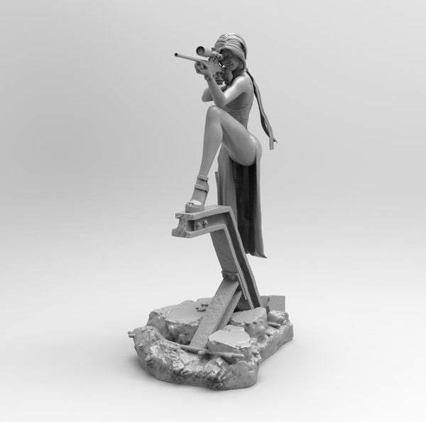 Ada Wong Mysterious Spy 3d Printed DIY Resin Statue Kit / -  Israel