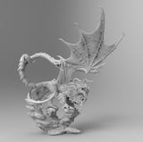 A136 - Mythical Animal - Chimera, STL 3D model design print download files