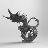 A136 - Mythical Animal - Chimera, STL 3D model design print download files