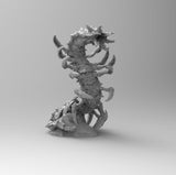A147 - Mythical creature design, The Remorhaz, STL 3D mode design download print files