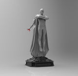 A531 - Comic character design, The Comic couples with cape, STL 3D model design print download files