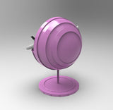 A523 - Comic character design, The Gwen pool with pink chair, STL 3D model design print download files