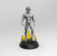 A536 - Comic character design, The Muscle Guy Dekoo, STL 3D model design print download files