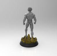 A536 - Comic character design, The Muscle Guy Dekoo, STL 3D model design print download files