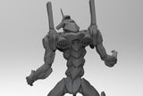 A415 - Anime character design, The Evangelion Unit 01 Full body statue, STL 3D Model design printable download files