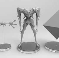 B106 - Anime character, Evangelion Enemy in Angle Form 3 types, STL 3D model design download print files