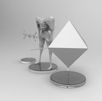 B106 - Anime character, Evangelion Enemy in Angle Form 3 types, STL 3D model design download print files