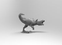 A255 - Legendary creature design, Trex and the rider, STL 3D model design print download file