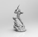 A576 - Comic character design, The Soldier name winter, STL 3D model design print download files