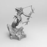 F478 - Games Character STL, Vertical aluminumvFemale Character, STL 3D model design print download files