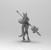 A584 - Waifu character design, The Seven Epic Lunar girl, STL 3D model design print download files