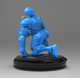 A585 - Anime character design, The Samus Metroid girl, STL 3D model design print download files