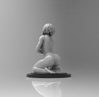 A589 - NSFW character design, waifu Nier female character statue, STL 3D model design print download files