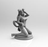 A590 - NSFW character design, The Herodemia Asui frog girl, STL 3D model design print download files