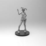 E257 - Horror character design, The Chukky female character with knife, STl 3D model design print download files