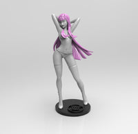 A602 - NSFW anime character design, The Franxxx girls ,STL 3D model design print download files