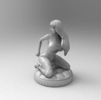 F472 - NSFW character design, The Marvel Mary Janee, STL 3D model design print download file