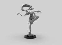 A272 - Games character design, bayonetta hot girl design, STL 3D model design download print file