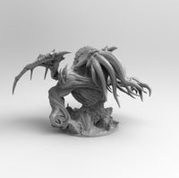 A152 - Octopus like creature, STL 3D model design print download files