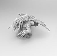 A152 - Octopus like creature, STL 3D model design print download files